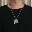 Viking Crow Titanium Steel Necklace Necklace Claire & Clara