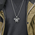 Viking Tomahawk Titanium Steel Necklace Necklace Claire & Clara