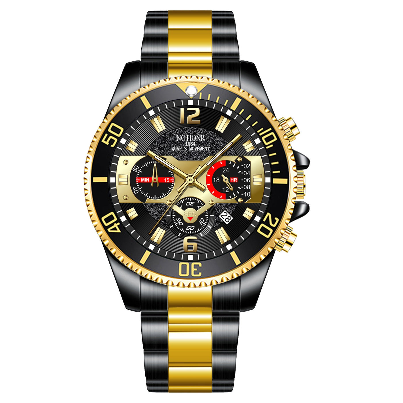 Waterproof Elite Business Watch Watches Claire & Clara