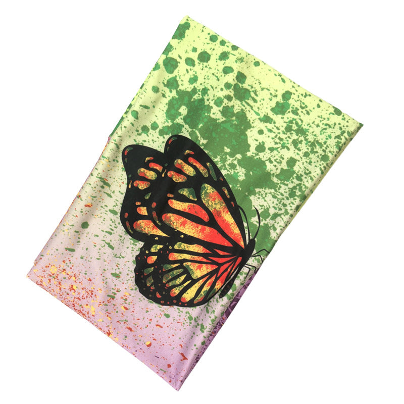 Wide Boho Butterfly Stretch Hairband Headbands Claire & Clara