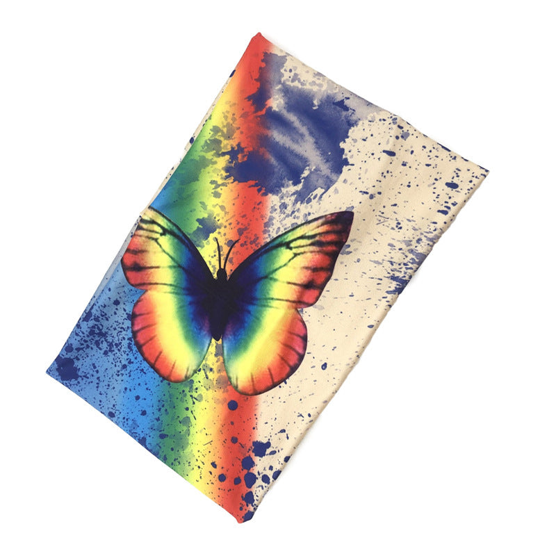 Wide Boho Butterfly Stretch Hairband Headbands Claire & Clara