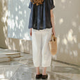 Wide Leg High-Waist Culottes Pants Claire & Clara