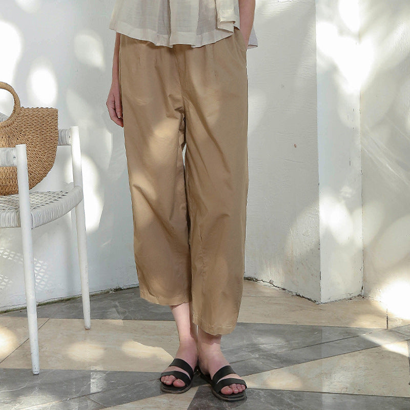 Wide Leg High-Waist Culottes Pants Claire & Clara