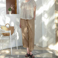 Wide Leg High-Waist Culottes Pants Claire & Clara