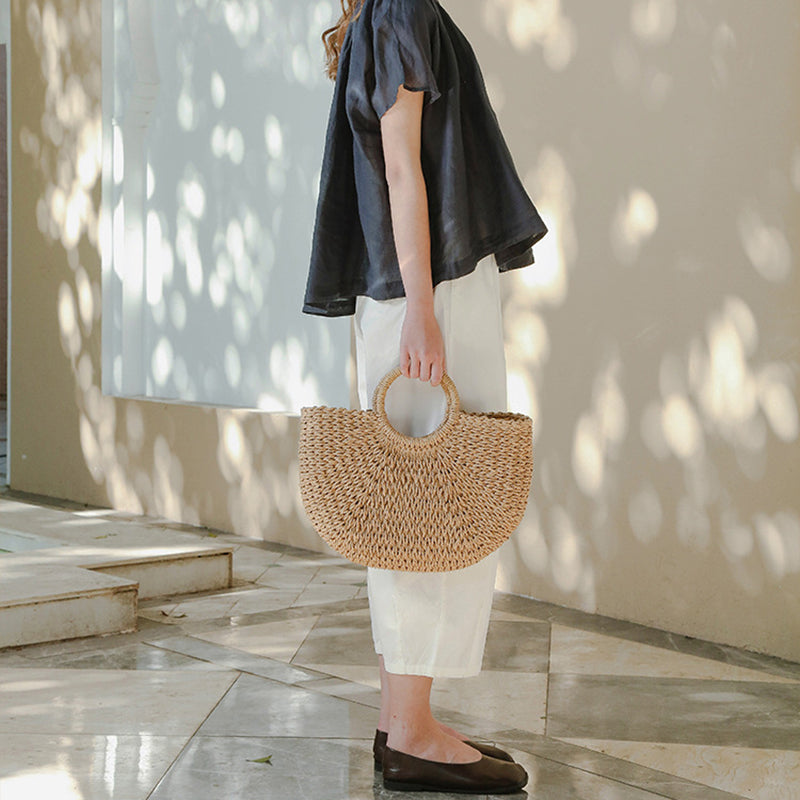 Wide Leg High-Waist Culottes Pants Claire & Clara