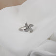 Windmill Spinning Anxiety Relief Ring Ring Claire & Clara Silver