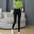 Winter Warm Fleece-Lined High Waist Leggings Bottoms > Leggings > High Waist Leggings > Warm Leggings > Winter Leggings > Fleece Leggings > Fleece- lined Leggings > Leggings for Women > Best Leggings for Women Claire & Clara