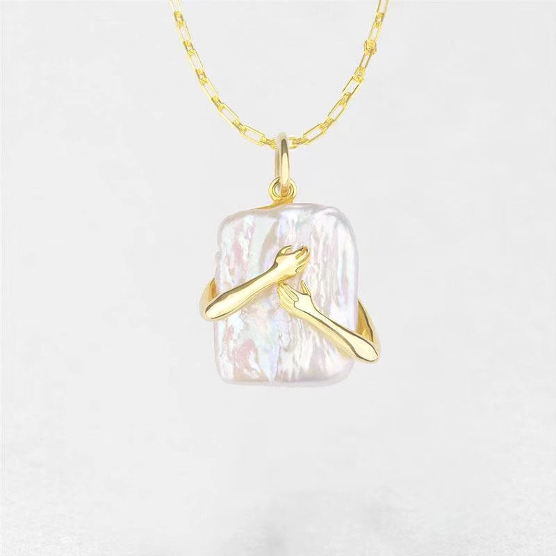 "You Are Never Alone" Necklace Necklaces Claire & Clara Gold