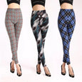 Alison Printed High Waist Elastic Leggings Bottoms Claire & Clara 