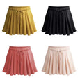 Amber Pleated High Rise Wide Shorts Bottoms Claire & Clara 