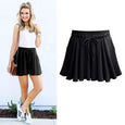 Amber Pleated High Rise Wide Shorts Bottoms Claire & Clara Black US 2 