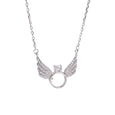 Angel Wing Ring Necklace Necklaces Claire & Clara 
