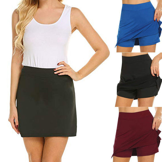 Anti-Chafing Active Skort Mini Skirts Claire & Clara 