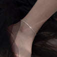 Ashley Sparkling Gypsophila Anklet Anklet Claire & Clara 
