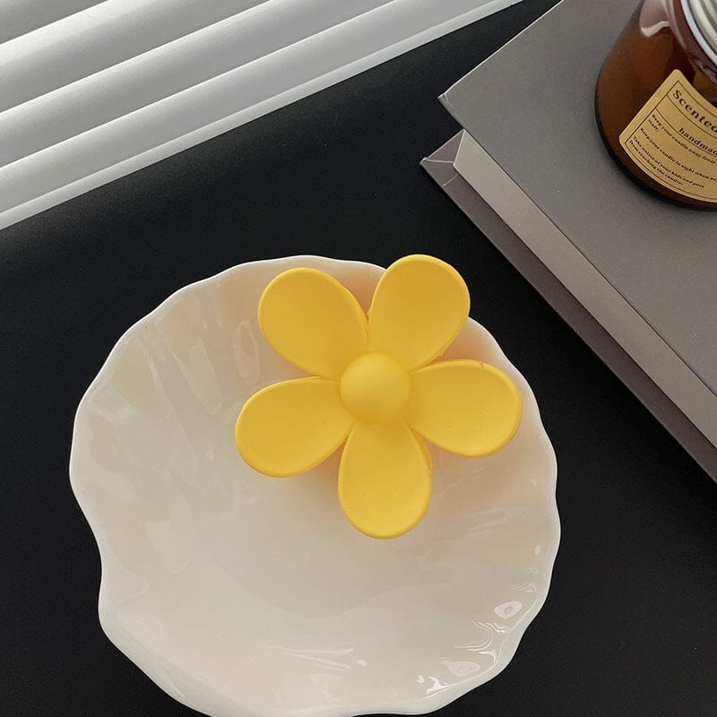 B1G1 Sweet Summer Candy Color Flower Clips Apparel & Accessories Claire & Clara Yellow 