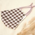 Belle Cotton Cloth Face Mask Face Covering Claire & Clara Gingham 