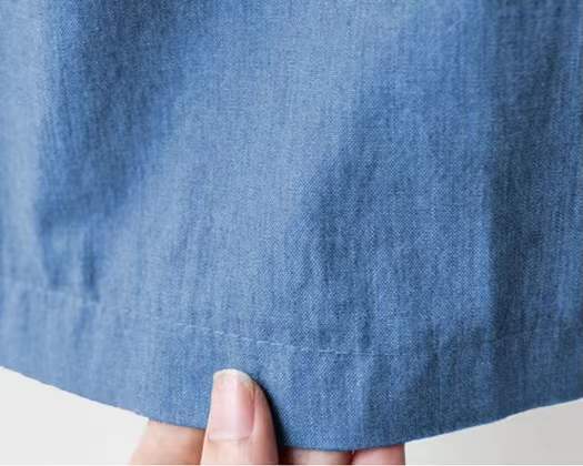 Beverly Casual Denim Cropped Pants Bottoms Claire & Clara 