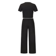 Blake Casual Wide Leg Long Pants Two Piece Outfit Outfit Sets Claire & Clara 
