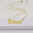 Blessed Stainless Steel Necklace Necklace Claire & Clara 