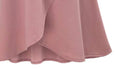 Bow High Rise Irregular Slit Skirt Bottoms Claire & Clara 