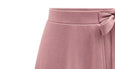 Bow High Rise Irregular Slit Skirt Bottoms Claire & Clara 