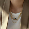 Brooke Chain Necklace Necklace > gold chain > gold necklace > chain necklace > gold chain necklace > gold chain for women Claire & Clara 