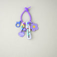 Candy Flower Keychain Apparel & Accessories Claire & Clara Purple 