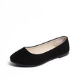 Carol Candy Color Slip-on Flat Shoes Shoes Claire & Clara US 4.5 Black 