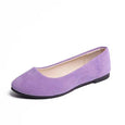 Carol Candy Color Slip-on Flat Shoes Shoes Claire & Clara US 4.5 Lavender 