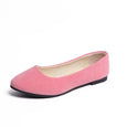 Carol Candy Color Slip-on Flat Shoes Shoes Claire & Clara US 4.5 Pink 