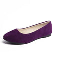 Carol Candy Color Slip-on Flat Shoes Shoes Claire & Clara US 4.5 Purple 