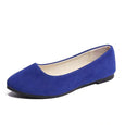 Carol Candy Color Slip-on Flat Shoes Shoes Claire & Clara US 4.5 Royal Blue 