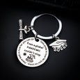 Class of 2022 Graduation Gifts Funny Keychain for Him/Her Claire & Clara 