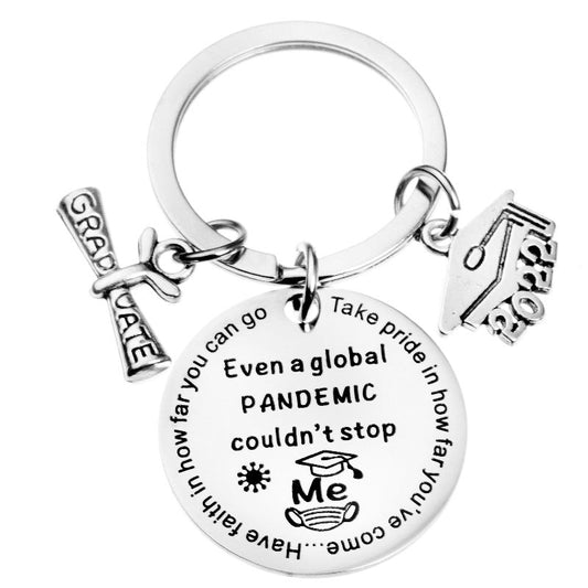 Class of 2022 Graduation Gifts Funny Keychain for Him/Her Claire & Clara 