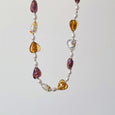 Colored Glaze Heart Pearl Necklace Necklace Claire & Clara 