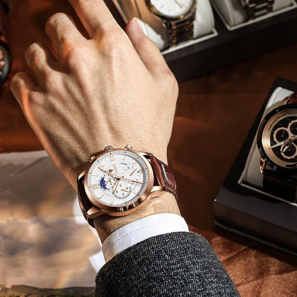 Concept Gentleman Luxury Casual Watch Watches Claire & Clara 