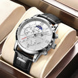 Concept Gentleman Luxury Casual Watch Watches Claire & Clara Black/White 