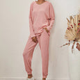 Connie Solid Color Casual Pajamas Set Set Claire & Clara 