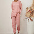 Connie Solid Color Casual Pajamas Set Set Claire & Clara 