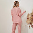 Connie Solid Color Casual Pajamas Set Set Claire & Clara 