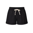 Curled Selvedge Solid Color Casual Hotpants Bottoms Claire & Clara Black US 4 