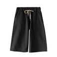 Diane Solid Color High Waist Shorts Bottoms Claire & Clara Black US 4 