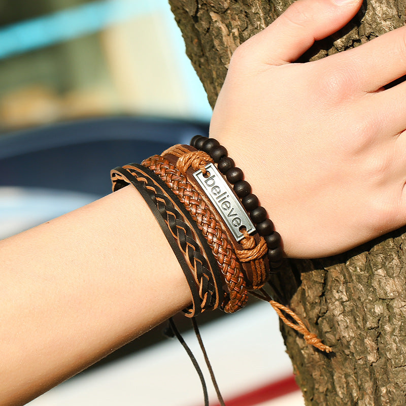 DIY 4-in-1 Combinational Handmade Bracelet Bracelet Claire & Clara 
