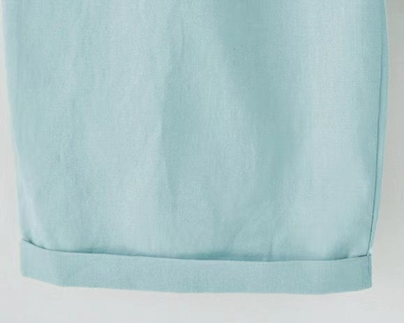 Doris Basic Solid Color Casual Short Bottoms Claire & Clara 
