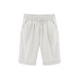 Doris Basic Solid Color Casual Short Bottoms Claire & Clara White US 4 