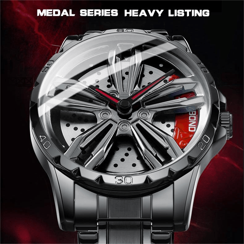 DRIVE Spinning Wheel Hub Conceptual Watch Watches Claire & Clara 