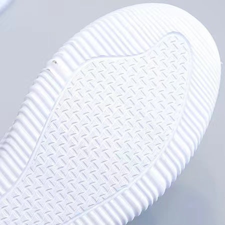Ella Solid Color Slip On Knit Sneakers Shoes Claire & Clara 