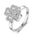Four-leaf Clover Spinning Anxiety Relief Ring Ring Claire & Clara 