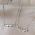 Four Leaf Heart Shape Detachable Necklace Necklace Claire & Clara 