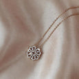 Four Leaf Heart Shape Detachable Necklace Necklace Claire & Clara Gold 